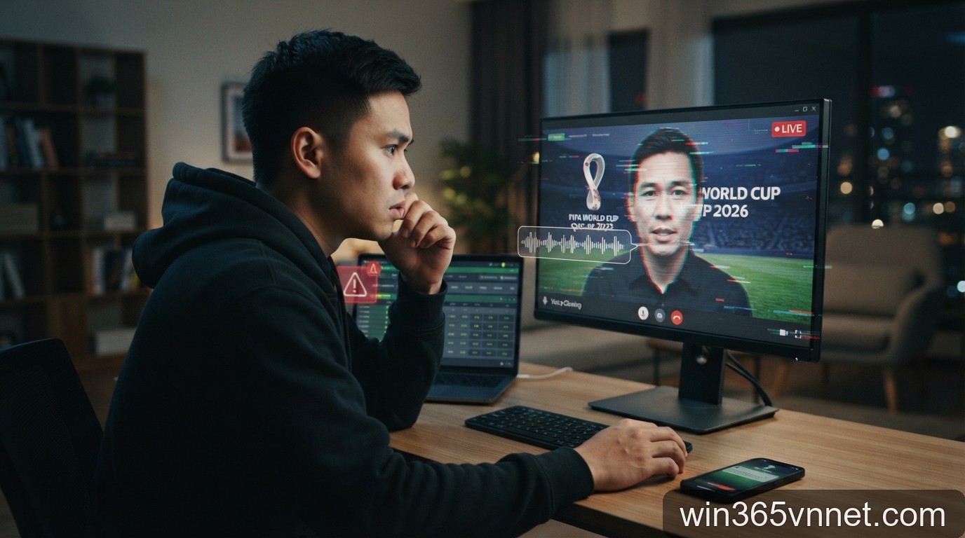 Cảnh báo lừa đảo mùa World Cup 2026: Nhận diện kịch bản 'AI hóa' trong 5 giây